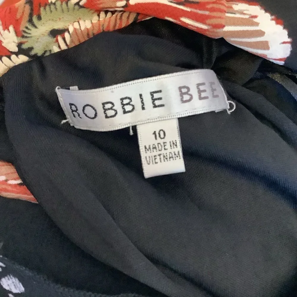 NWT Robbie Bee Women's‎ Floral Dress - Picture 5 of 6